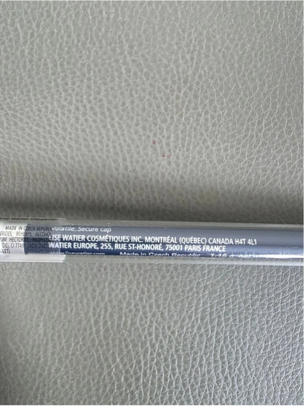 Lise Watier Kajal Eyeliner Pencil - Smooth Precision Noir/Black Indigo NEW
